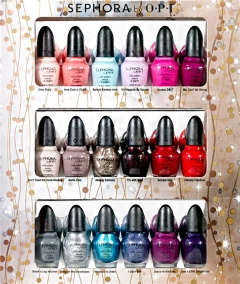 sephora by opi nail polish.